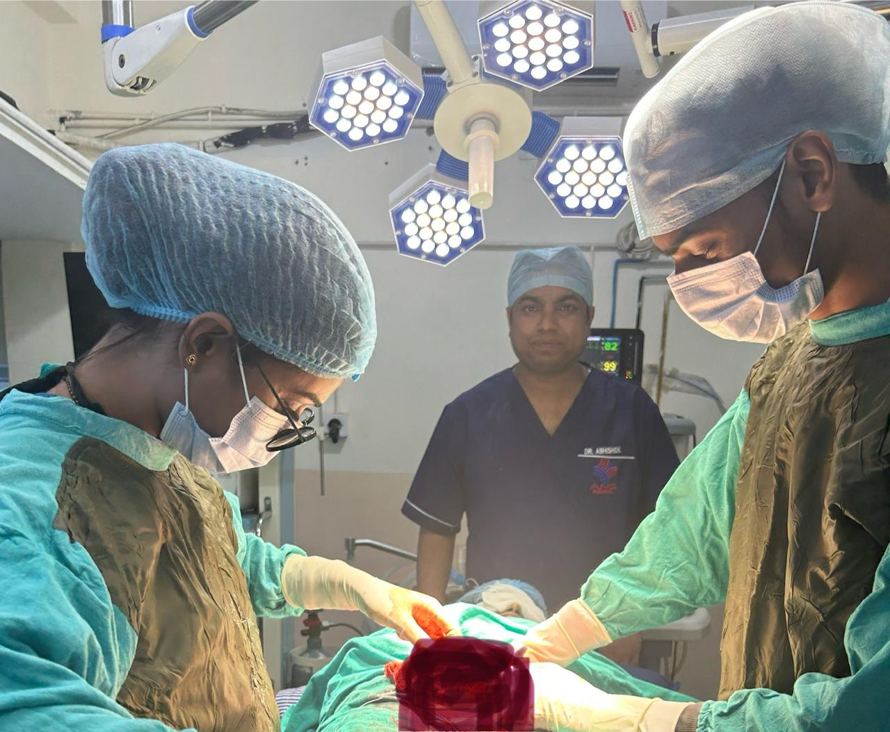 Obstetrics and Gynecology department at ANS Multispeciality Hospital in Patna